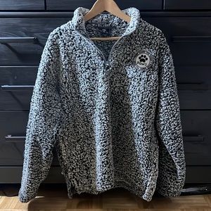 Paws Fleece Zip Up M